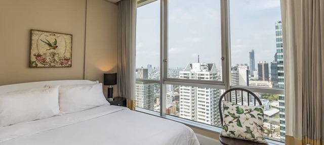 Serviced 2 Bed PANORAMIC SKY VILLAS with View, Pool and BTS