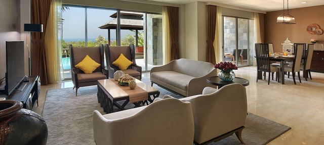 3 Bedrooms with private pool at Ayana Residences Jimbaran Bali