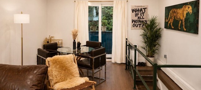 Stunning 3BD Duplex with Private Garden Oasis