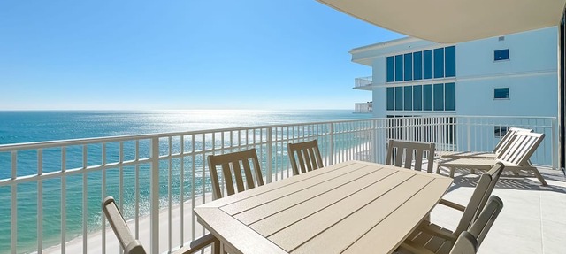 Luxury Corner Beachfront Condo w/Lazy River, Water Slide & Gulf Views | BEACHBALL PROPERTIES