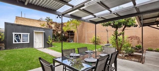 Two bedroom home with great outdoor area & parking
