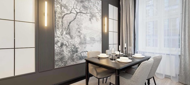Stylish Apartment in the Center | Two Bedrooms | Workplace.