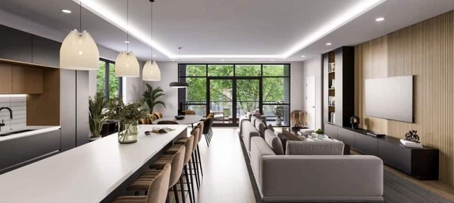 Ultra-modern 4BR/2.5BA Uptown/Edgewater duplex, featuring a rooftop deck with fire pit and easy access to the lake, dining, shopping, and Chicago’s cultural highlights.