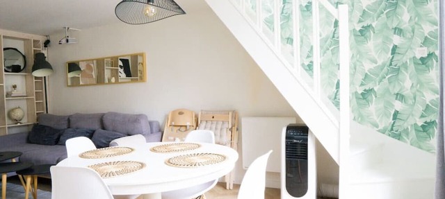 Beautiful duplex-15 min Paris/La Défense/Champs Elysées