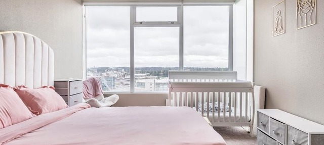 Penthouse 2b 2b +Gym +Yoga Room +Lounge +Pool +WiFi in Downtown Bellevue