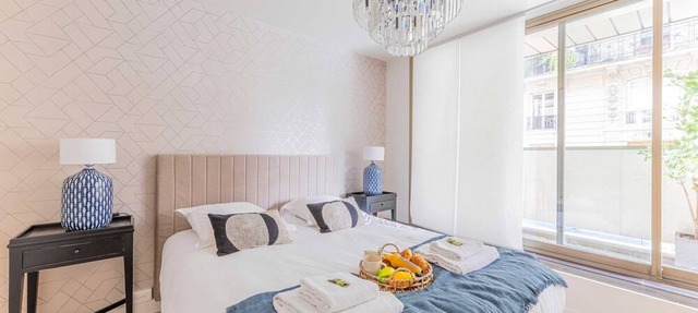Cozy apartment ac. balcony - 1BR/4P - Eiffel Tower