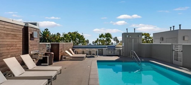 Ocean Jasper - Ocean View Rooftop Pool Private Access 2BR Santa Monica