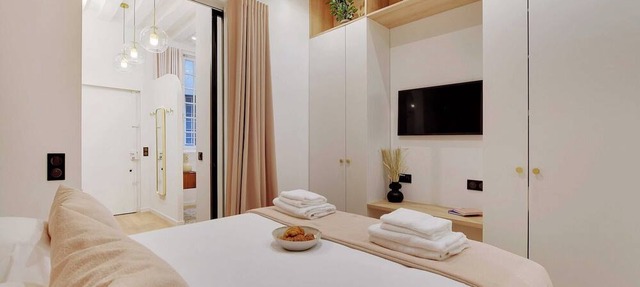 Charming apartment - 1BR/4P - AC - Marais