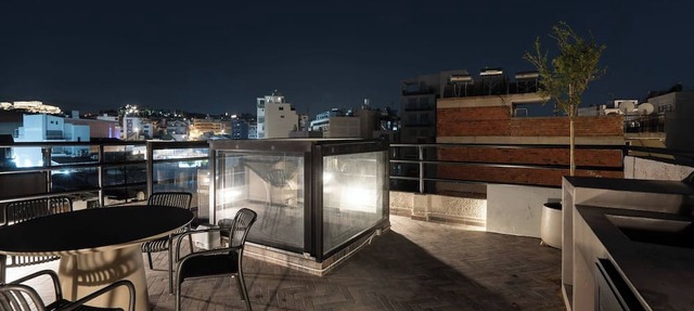 1BR Boutique Apt Acropolis Rooftop view