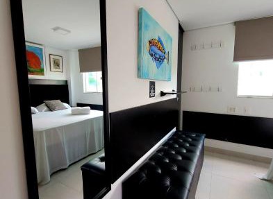 Duplex em grande estilo! Academia, Lavanderia, Piscina