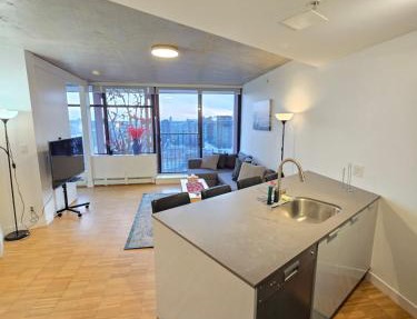 Modern Downtown Apartment with Million City Views