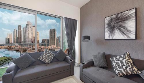 Luxury Grande Suites by Hostiva - Full Burj Khalifa View
