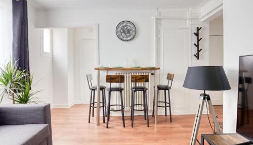 Appart Cosy 4 Personnes - Parking Gratuit - Centre Paris 15 min Metro 4