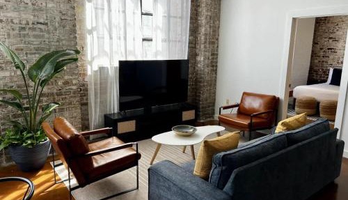 Stylish Industrial Loft in Warehouse District