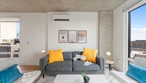 2BR City Escape Bright Sleek Spacious