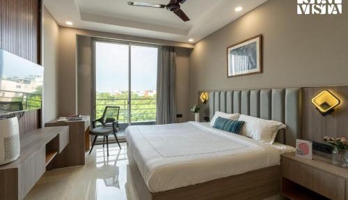 StayVista Residences near Cyber City Hub with Gym & Air Purifier