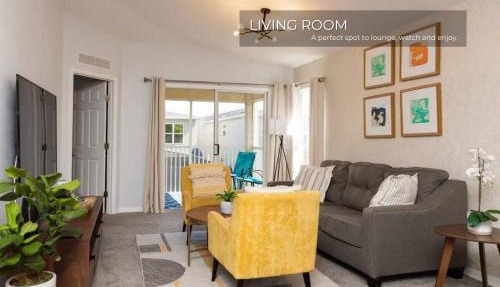 Stunning 3BD Condo 14 Mins to Disney World l Gated