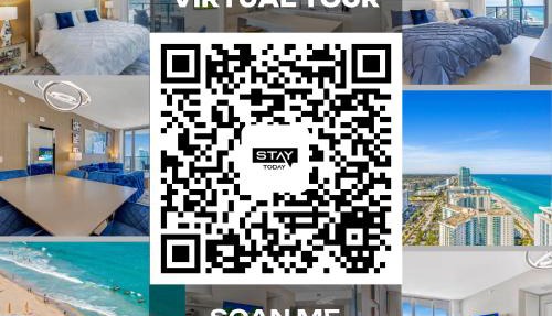25 min to FIFA! The Ultimate Resort - BEACHFRONT 2 BEDROOM APARTMENT WITH DIRECT OCEAN VIEW, ROOFTOP POOL, HOT TUB AND GYM