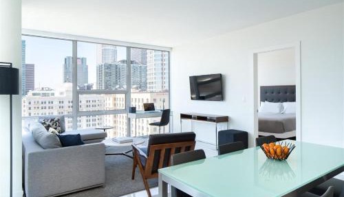 2 Bed 2 Bath Stylish Luxury Premium High-Rise Apartment
