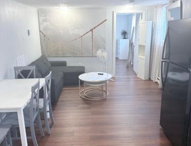 Garden level one bedroom apartment