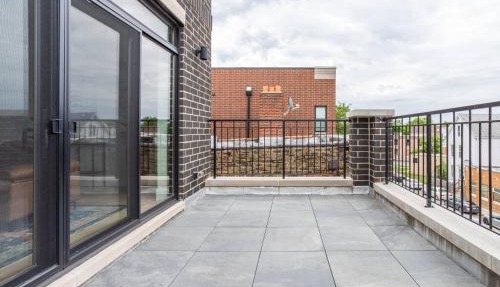 Large 2-Bedroom with Huge Roof Deck view of Chicago Skyline