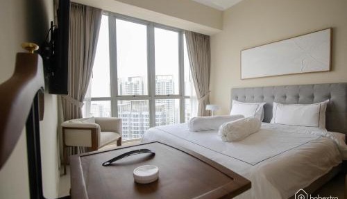 Premium 3BR, 57th Floor, Italian Design