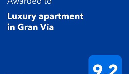 Luxury apartment in Gran Vía