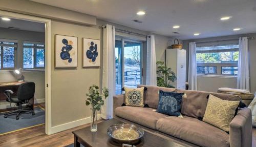 6 Mi to Dtwn Parker: Serene Studio Suite!