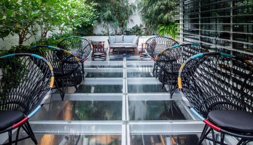 Ink Hotel Tel Aviv with a bunker shelter room